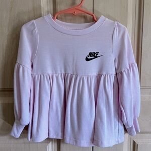 Nike Kids Pink Long Sleeve Top